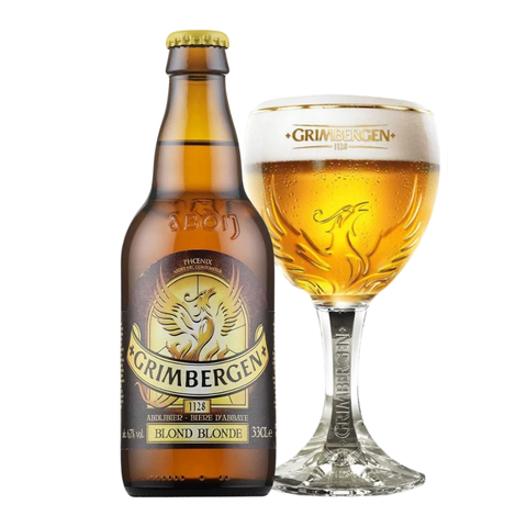 Bia Bỉ Grimbergen Blonde ̉6,7% - Chai 330ml - Thùng 24