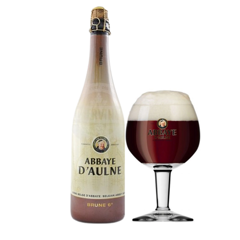 Bia Bỉ Abbaye d'Aulne Brune 6,0% - Chai 750ml - Thùng 6