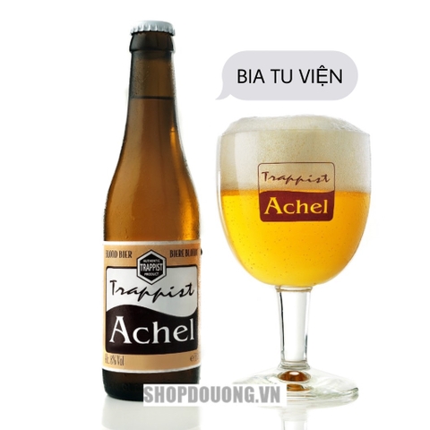 Bia Bỉ Achel Blond Trappist 8,0% - Chai 330ml - Thùng 24