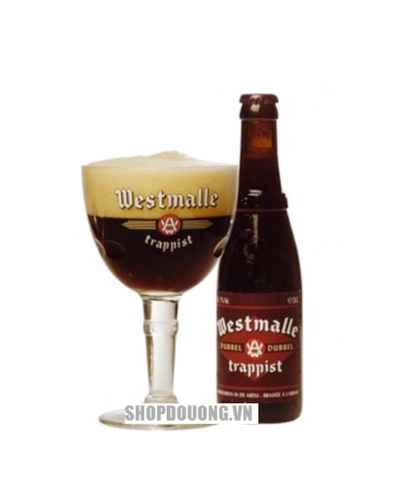Bia Bỉ Westmalle Dubbel Trappist 7,0% - Chai 330ml - Thùng 24