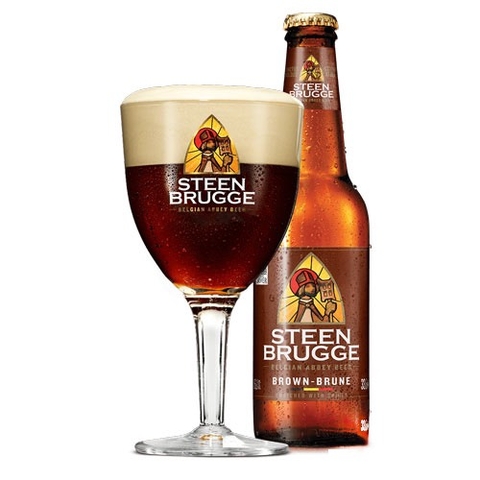 Bia Bỉ Steenbrugge Brune 6,5% - Chai 330ml - Thùng 24