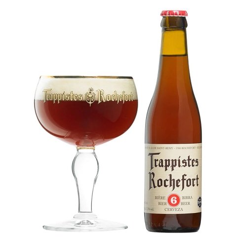 Bia Bỉ Trappistes Rochefort 6 7,5% - Chai 330ml - Thùng 24
