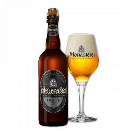 Bia Pháp Monastère Triple 8,5% – Chai 750ml - Thùng 6