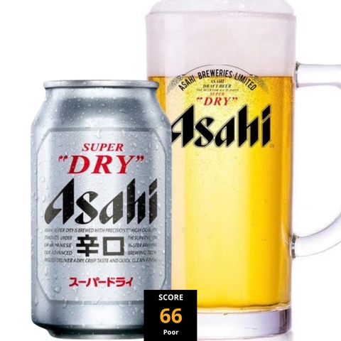 Bia Trung Quốc Asahi 5,0% - Lon 330ml - Thùng 24