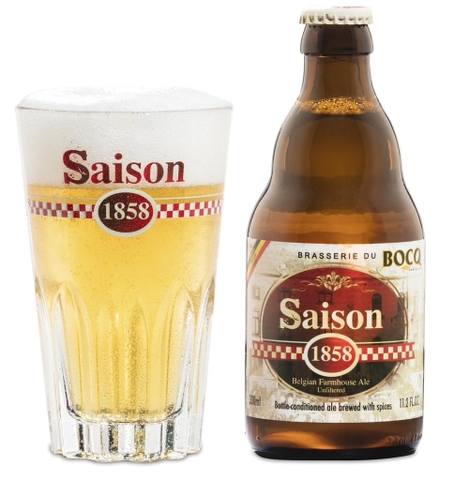 Bia Bỉ 1858 Saison 6,4% - Chai 330ml - Thùng 24
