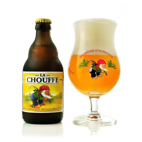 Bia Bỉ La Chouffe 8,0% - Chai 330ml - Thùng 24