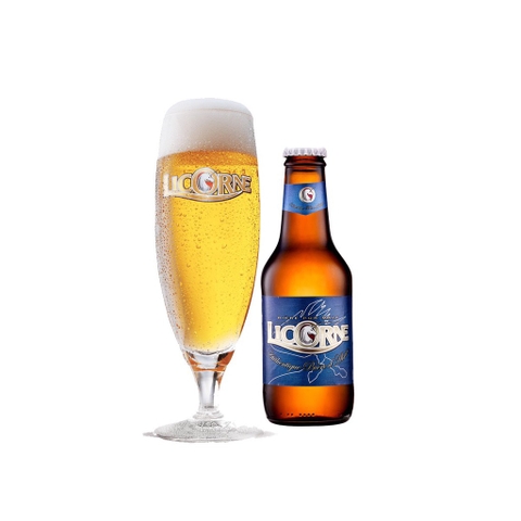 Bia Pháp Licorne Authentique 4,2% - Chai 250ml - Thùng 24