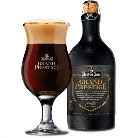 Bia sứ Hà Lan Hertog Jan Grand Prestige 10% - Chai 500ml - Thùng 8