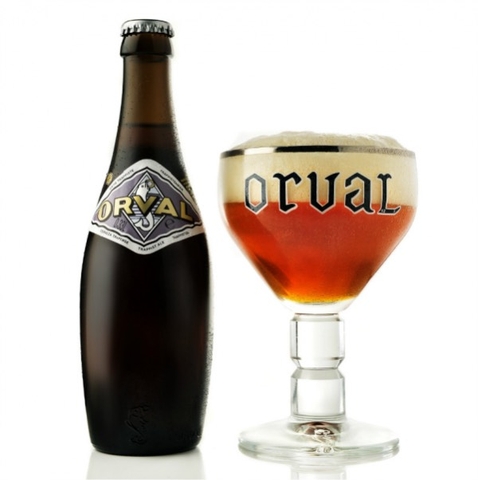 Bia Bỉ Orval 6,2% - Chai 330ml - Thùng 24