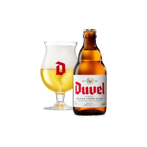 Bia Bỉ Duvel Golden Ale Chai 8,5% - Chai 330ml - Thùng 24