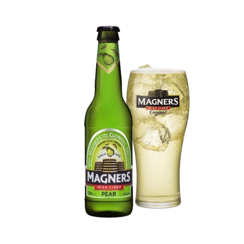 Bia trái cây Ireland Magner Pear 4,5% - Chai 330ml - Thùng 24
