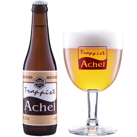 Bia Bỉ Achel Blond Trappist 8,0% - Chai 330ml - Thùng 24