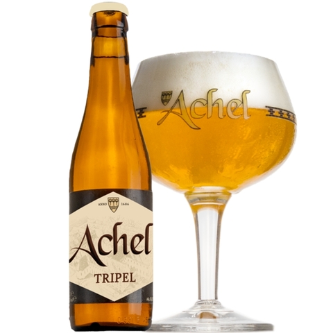 Bia Bỉ Achel Triple Trappist 8,0% - Chai 330ml - Thùng 24