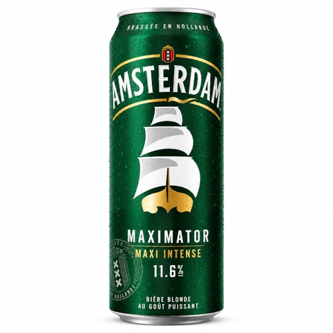 Bia Hà Lan Amsterdam 11,6% - Lon 500ml - Thùng 24