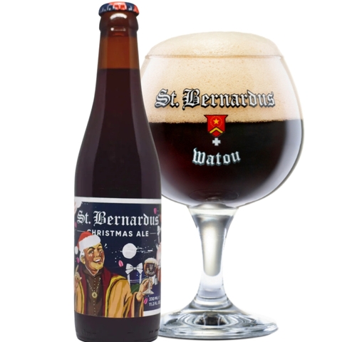 Bia Bỉ St. Bernardus Christmas Ale 10,0% – Chai 330ml - Thùng 24