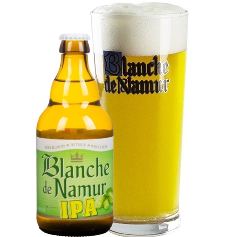 Bia Bỉ Blanche de Namur IPA 5,6 - Chai 330ml - Thùng 24