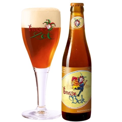 Bia Bỉ Brugse Zot Bok 6,5% - Chai 330ml - Thùng 24