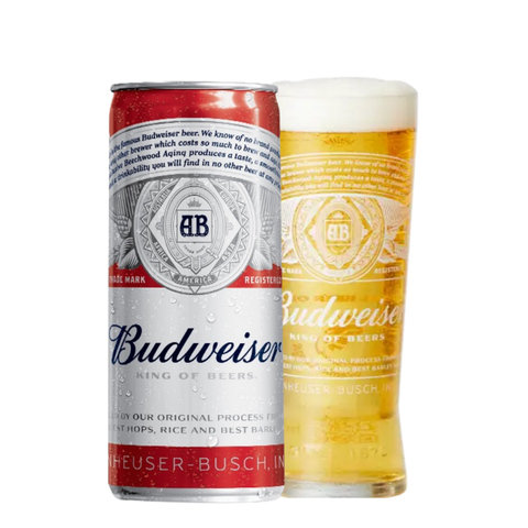 Bia VN Budweiser Phiên bản Tết 2026 5,0% - Lon 330ml - Thùng 24