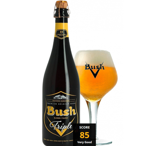 Bia Bỉ Bush Blond Triple 10,5% - Chai 750ml - Thùng 6