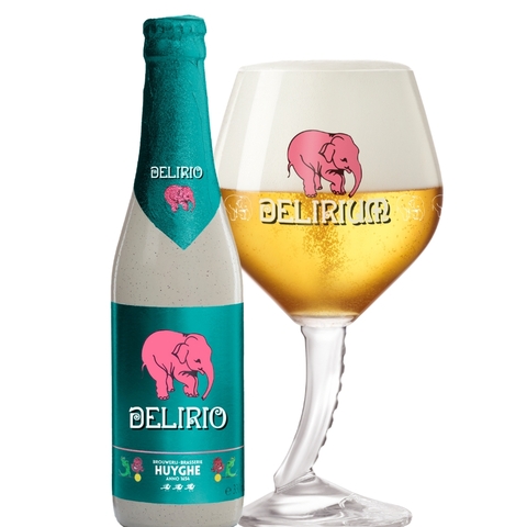 Bia không cồn Bỉ Delirium Delirio 0,3% - Chai 330ml - Thùng 24