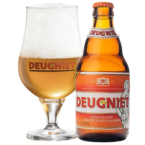 Bia Bỉ Deugniet Blond Ale 7,5% - Chai 330ml - Thùng 24
