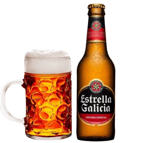 Bia Tây Ban Nha Estrella Galicia Especial 5,5% - Chai 330ml - Thùng 24