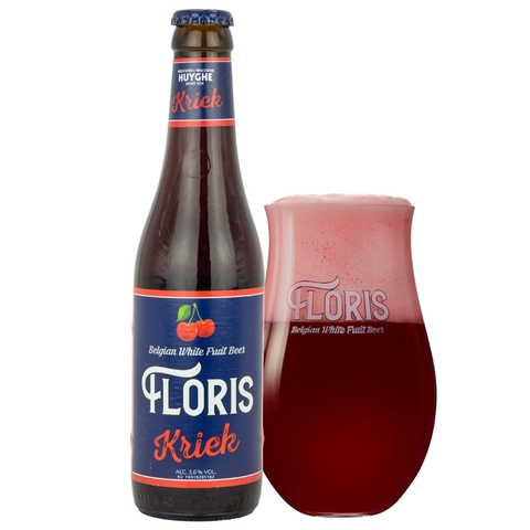 Bia trái cây Floris Kriek Cherry 3,6% - Chai 330ml - Thùng 24