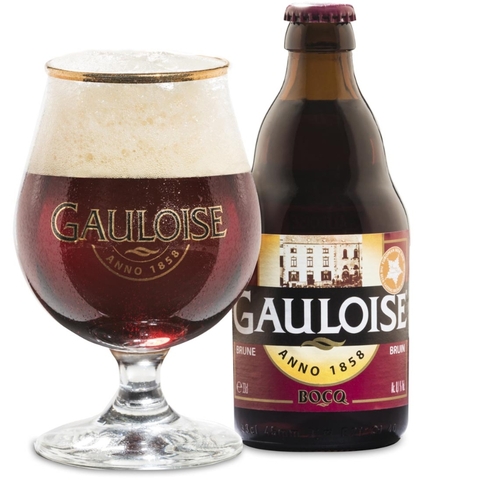 Bia Bỉ Gauloise Brune 8,1% - Chai 330ml - Thùng 24