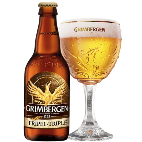 Bia Bỉ Grimbergen Triple 9,0% - Chai 330ml - Thùng 24