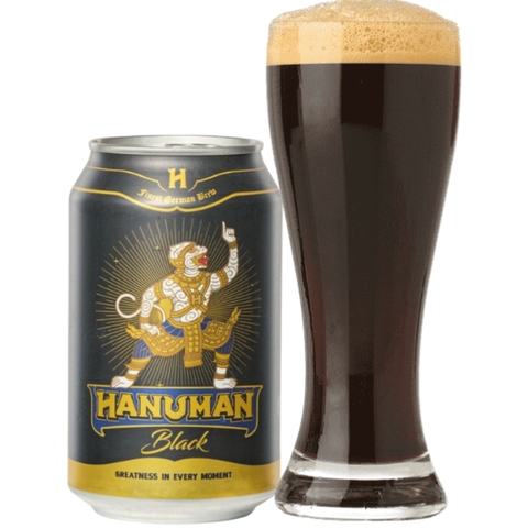 Bia Cambodia Hanuman Black 8,0% - Lon 330ml - Thùng 24