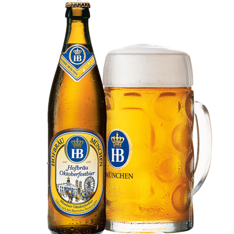 Bia Đức HB Munchen Oktoberfest 6,3% - Chai 500ml - Thùng 20