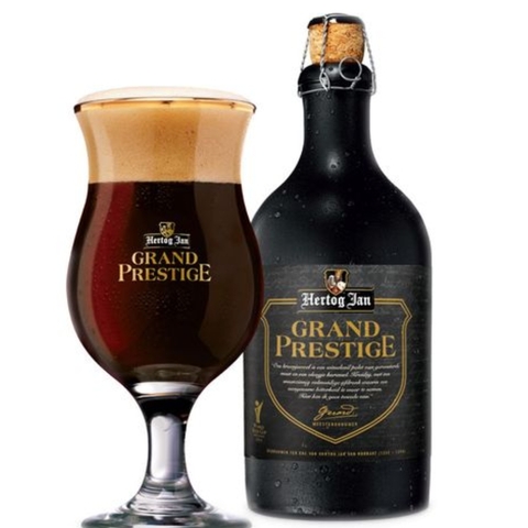 Bia Hà Lan Hertog Jan Grand Prestige 10,0% - Chai 500ml - Thùng 6