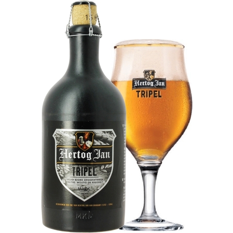 Bia Hà Lan Hertog Jan Triple 8,5% - Chai 500ml - Thùng 6