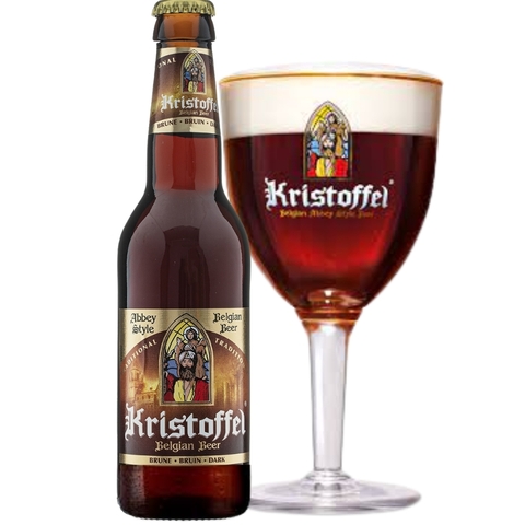 Bia Bỉ Kristoffel Brune 6,0% - Chai 330ml - Thùng 24