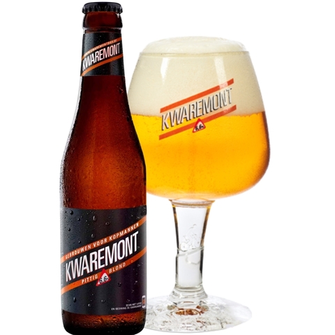 Bia Bỉ Kwaremont Blond 6,6% - Chai 330ml - Thùng 24