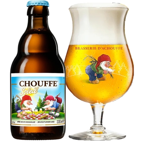 Bia Bỉ Chouffe Soleil 6,0% - Chai 330ml - Thùng 24