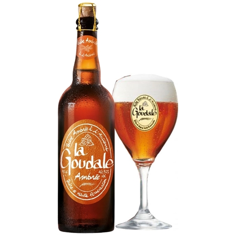 Bia Pháp La Goudale Ambree 7,2% – Chai 750ml - Thùng 6