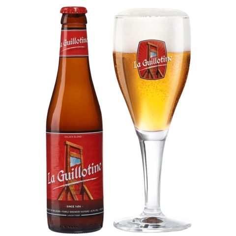 Bia Bỉ La Guillotine 8,5% - Chai 330ml - Thùng 24