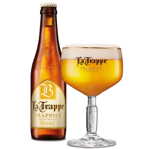 Bia Hà Lan La Trappe Blond Trappist 6,5% - Chai 330ml - Thùng 24