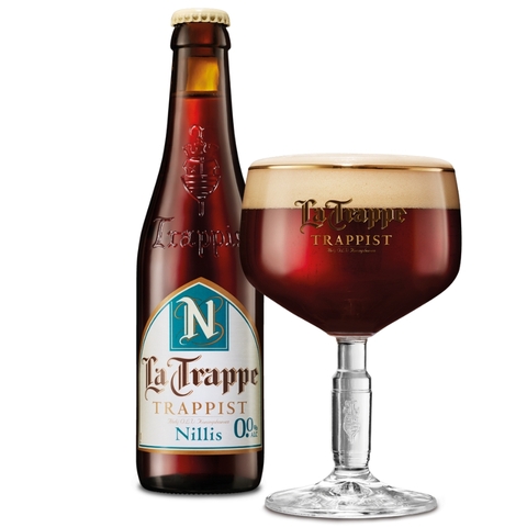 Bia không cồn Hà Lan La Trappe Nillis 0,0% - Chai 330ml - Thùng 24