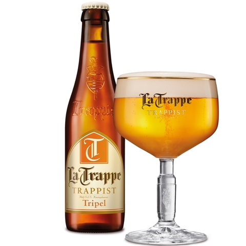 Bia Hà Lan La Trappe Tripel Trappist 8,0% - Chai 330ml - Thùng 24