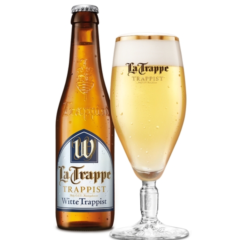 Bia Hà Lan La Trappe Witte Trappist 5,5% Chai 330ml - Thùng 24