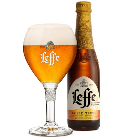 Bia Bỉ Leffe Tripel 8,4% - Chai 330ml - Thùng 24