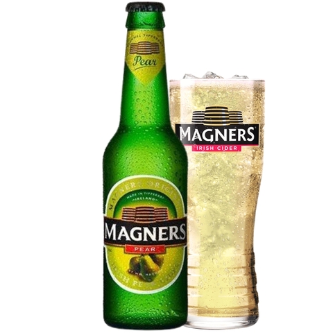 Bia trái cây Ireland Magner Pear (Bơ) 4,5% - Chai 330ml - Thùng 24