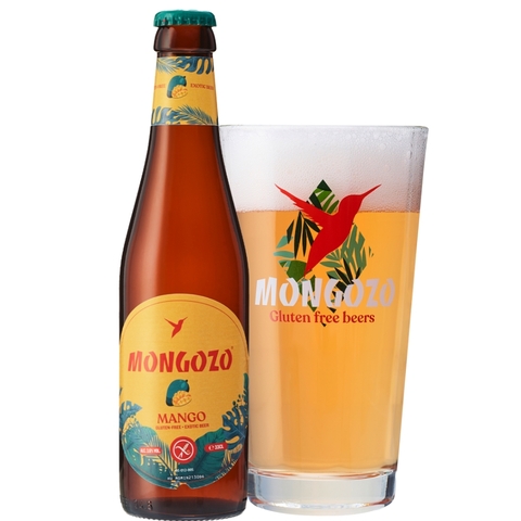 Bia trái cây Bỉ Mongozo Mango 3,6% - Chai 330ml - Thùng 24