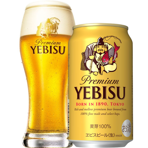 Bia Nhật Yebisu 5,0% - Lon 350ml - Thùng 24