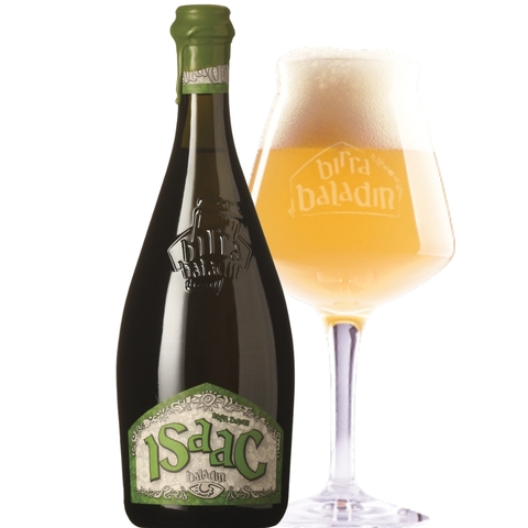 Bia Ý Baladin Isaac 5,0% – Chai 330ml - Thùng 12
