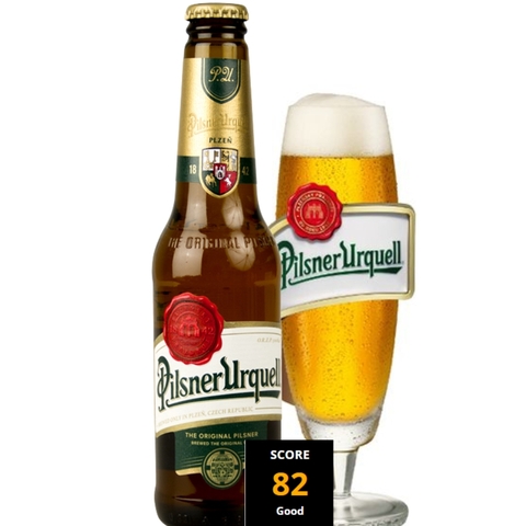 Bia Tiệp Pilsner Urquell 4,4% - Chai 330ml - Thùng 24