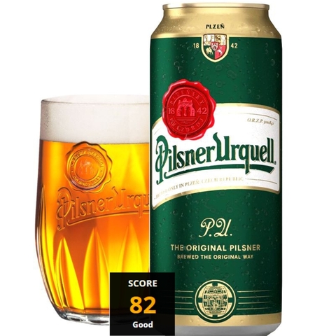 Bia Tiệp Pilsner Urquell 4,4% - Lon 500ml - Thùng 24