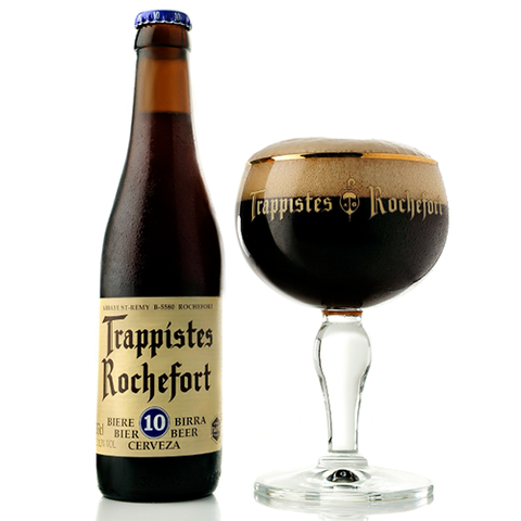 Bia Bỉ Trappistes Rochefort 10 11,3% - Chai 330ml - Thùng 24